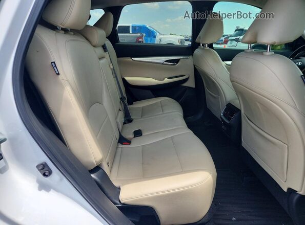 3PCAJ5BA4MF109623 2021 INFINITI QX50 White Rear seats view