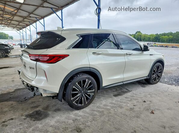 3PCAJ5BA4MF115650 2021 INFINITI QX50 White Tył prawy