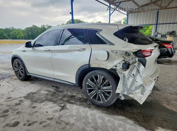 3PCAJ5BA4MF115650 2021 INFINITI QX50 White Tył lewy