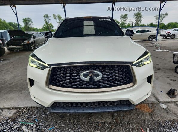 3PCAJ5BA4MF115650 2021 INFINITI QX50 White Widok z przodu