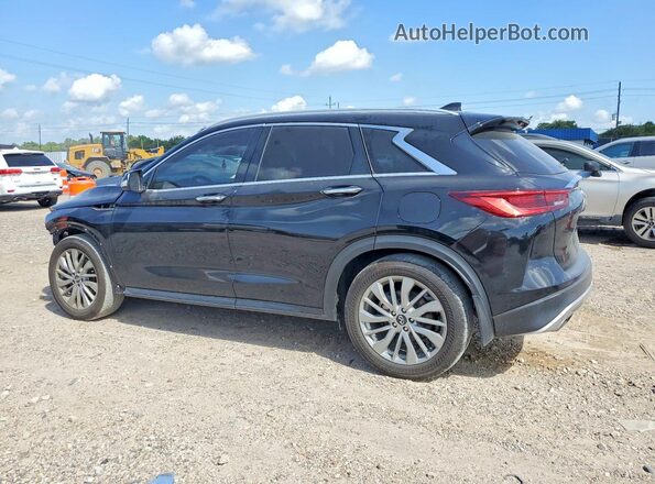 3PCAJ5BA4PF105379 2023 INFINITI QX50 Black უკანა მარცხენა