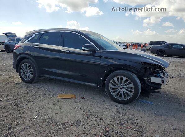 3PCAJ5BA4PF105379 2023 INFINITI QX50 Black წინა მარჯვენა