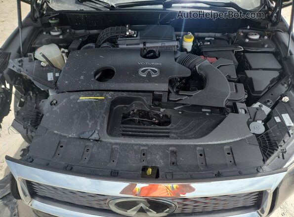 3PCAJ5BA4PF124367 2023 INFINITI QX50 Black Engine compartment view