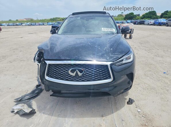 3PCAJ5BA4PF124367 2023 INFINITI QX50 Black Front view