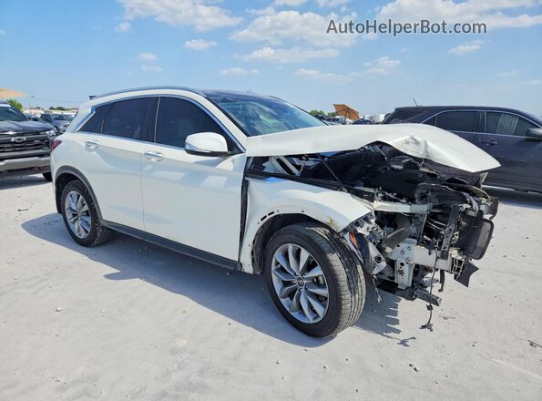 3PCAJ5BA7NF109245 2022 INFINITI QX50 White Przód prawy