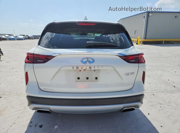 3PCAJ5BA7NF109245 2022 INFINITI QX50 White Widok z tyłu