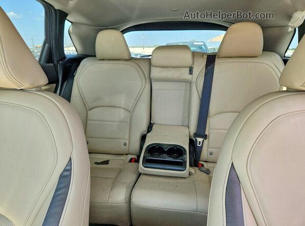 3PCAJ5BA7NF109245 2022 INFINITI QX50 White Widok tylnych siedzeń