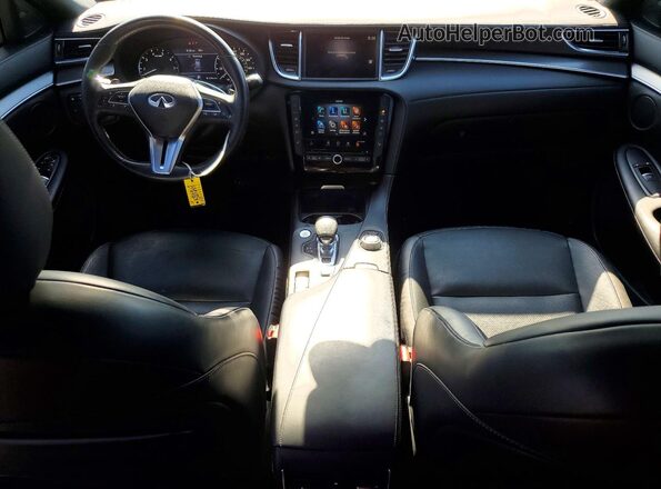 3PCAJ5BA8NF114034 2022 INFINITI QX50 White წინა პანელის ხედი