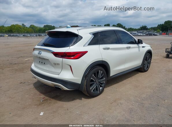 3PCAJ5BA9MF126157 2021 INFINITI QX50 White Rear right