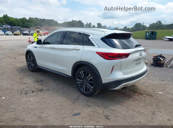 3PCAJ5BA9MF126157 2021 INFINITI QX50 White Rear left