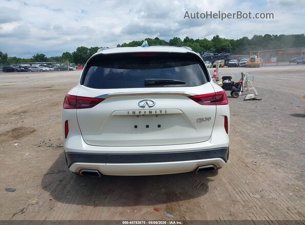 3PCAJ5BA9MF126157 2021 INFINITI QX50 White 