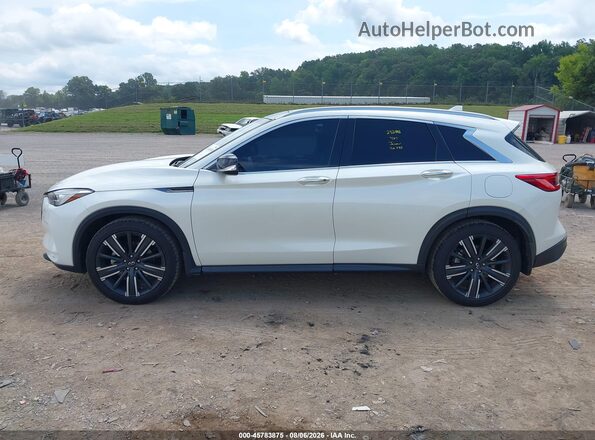 3PCAJ5BA9MF126157 2021 INFINITI QX50 White 360 interior view