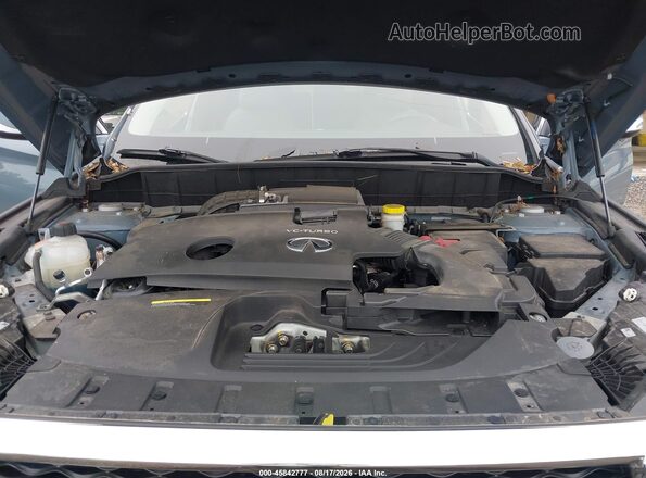 3PCAJ5BAXPF112868 2023 INFINITI QX50 Light Blue Вид сзади