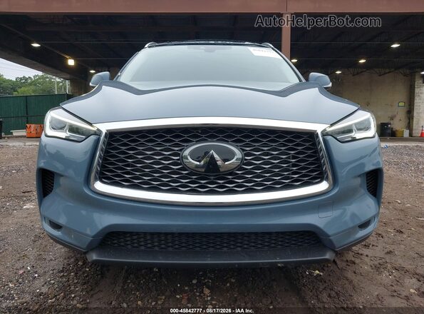 3PCAJ5BAXPF112868 2023 INFINITI QX50 Light Blue Вид щитка приборов