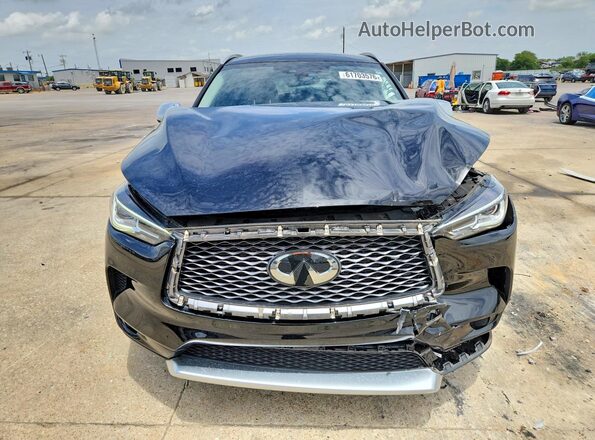 3PCAJ5BAXPF124423 2023 INFINITI QX50 Black წინა ხედი