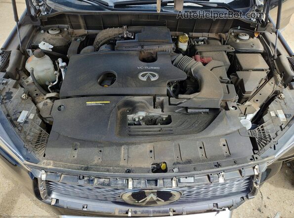 3PCAJ5BAXPF124423 2023 INFINITI QX50 Black უკანა სალონის ხედი