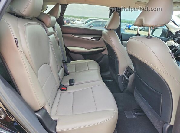 3PCAJ5BAXPF124423 2023 INFINITI QX50 Black უკანა სავარძლების ხედი