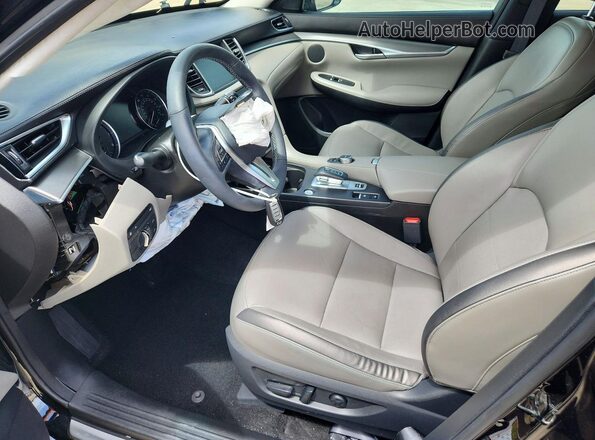 3PCAJ5BAXPF124423 2023 INFINITI QX50 Black წინა სალონის ხედი