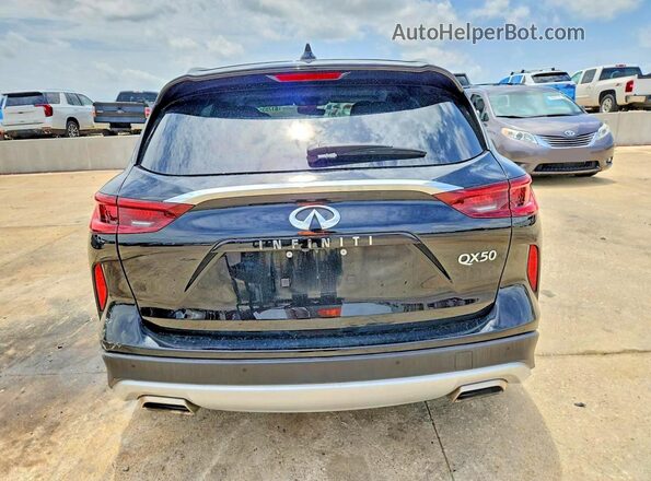 3PCAJ5BAXPF124423 2023 INFINITI QX50 Black უკანა ხედი