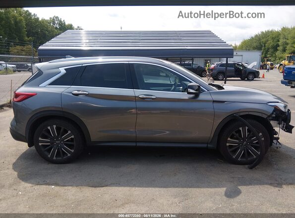 3PCAJ5BB0MF106081 2021 INFINITI QX50 Gray Вид щитка приладів