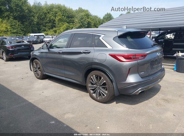 3PCAJ5BB0MF106081 2021 INFINITI QX50 Gray Задня ліва чверть