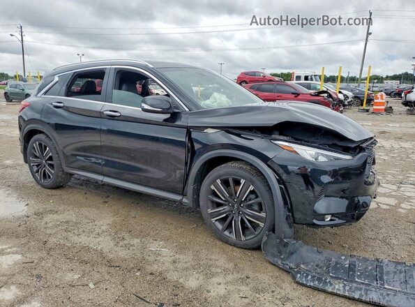 3PCAJ5BB0MF116562 2021 INFINITI QX50 Black Delantero derecho