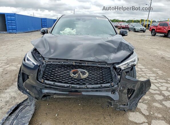 3PCAJ5BB0MF116562 2021 INFINITI QX50 Black Vista frontal