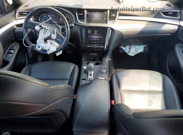 3PCAJ5BB0MF116562 2021 INFINITI QX50 Black Vista del salpicadero