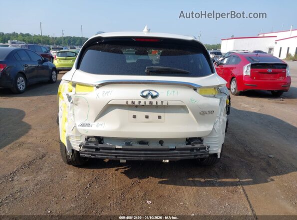 3PCAJ5BB1MF110723 2021 INFINITI QX50 White წინა ხედი