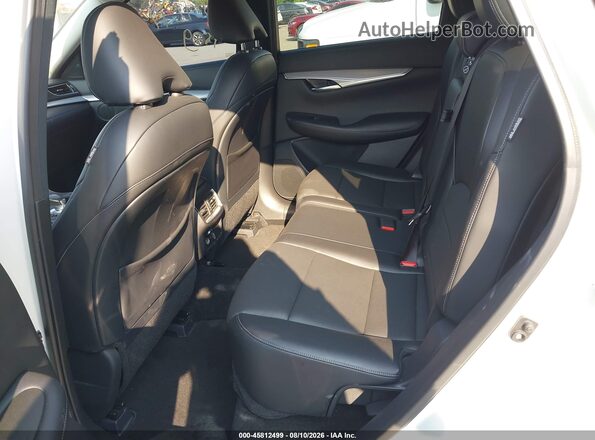 3PCAJ5BB1MF110723 2021 INFINITI QX50 White VIN კოდის სტიკერის ხედი