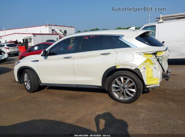 3PCAJ5BB1MF110723 2021 INFINITI QX50 White სალონის 360-გრადუსიანი ხედი