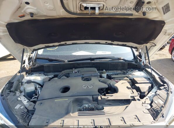 3PCAJ5BB1MF110723 2021 INFINITI QX50 White უკანა ხედი