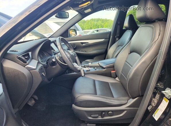 3PCAJ5BB2MF124209 2021 INFINITI QX50 Black Вид салону спереду