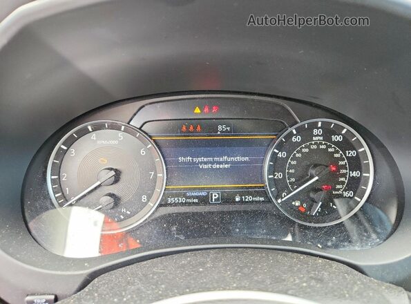 3PCAJ5BB2RF107126 2024 INFINITI QX50 Gray Widok zestawu wskaźników