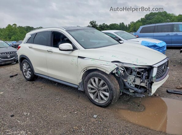 3PCAJ5BB3MF110867 2021 INFINITI QX50 White Front right