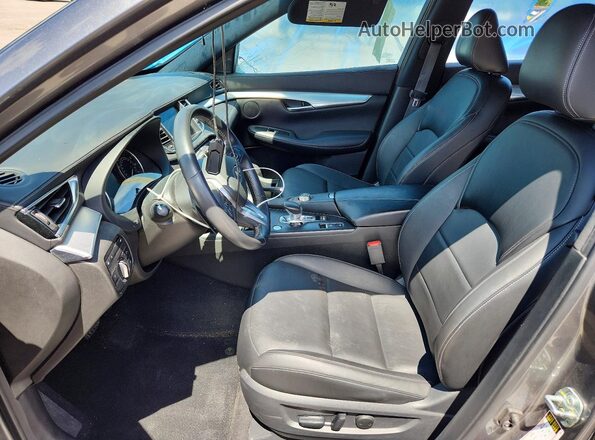 3PCAJ5BB6MF121037 2021 INFINITI QX50 Серый Вид салона спереди