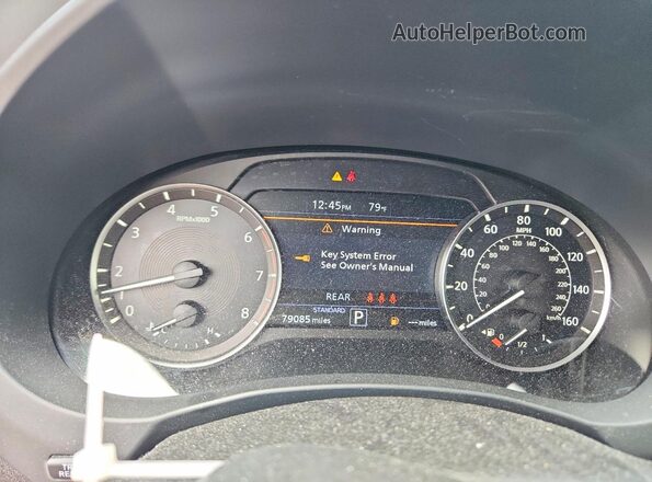 3PCAJ5BB6MF121037 2021 INFINITI QX50 Серый Вид щитка приборов