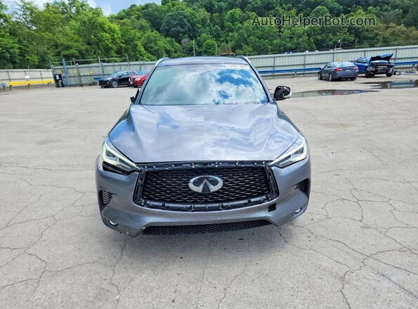 3PCAJ5BB6MF121037 2021 INFINITI QX50 Серый Вид спереди