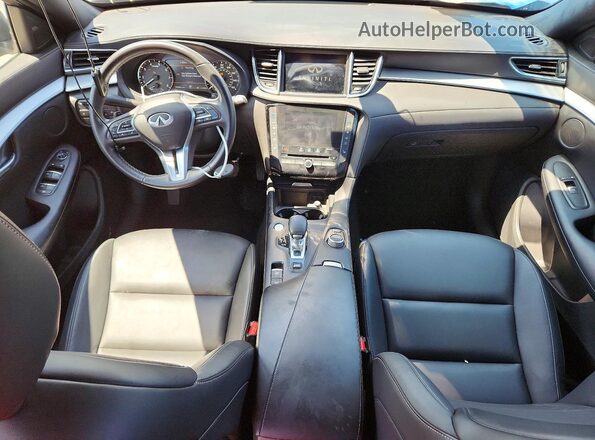 3PCAJ5BB6MF121037 2021 INFINITI QX50 Серый Вид панели приборов