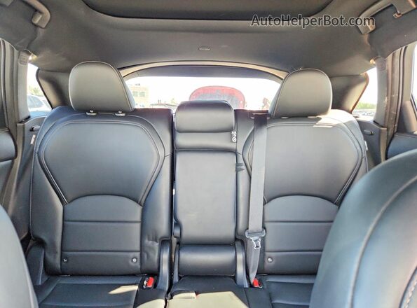 3PCAJ5BB7MF121810 2021 INFINITI QX50 White უკანა სავარძლების ხედი