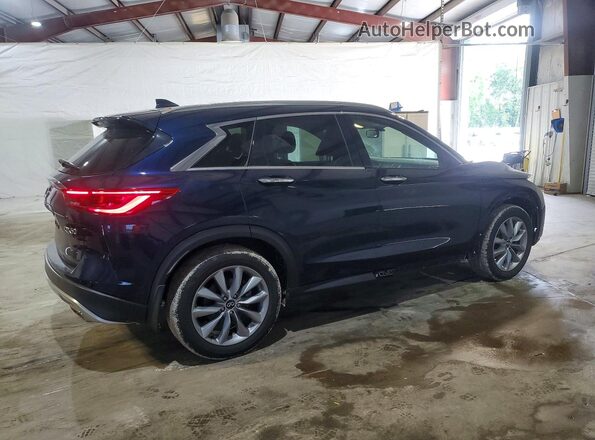 3PCAJ5BB7MF125114 2021 INFINITI QX50 Blue უკანა მარჯვენა