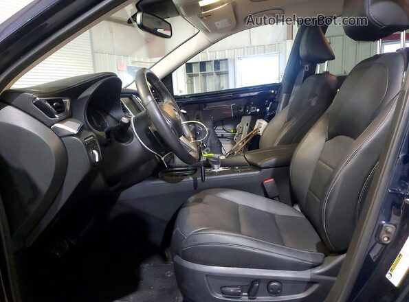 3PCAJ5BB7MF125114 2021 INFINITI QX50 Blue წინა სალონის ხედი