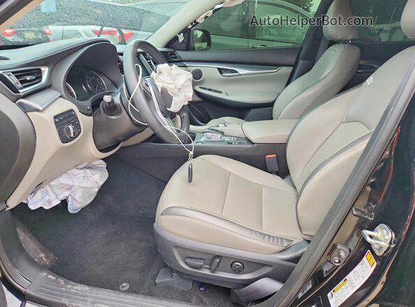 3PCAJ5BB7PF102260 2023 INFINITI QX50 Black Սալոնի դիմացի տեսք