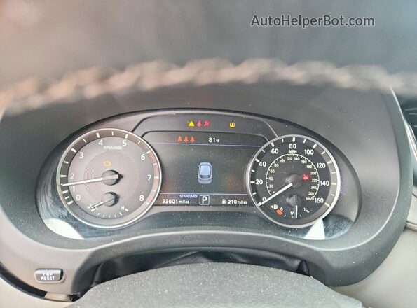 3PCAJ5BB7PF102260 2023 INFINITI QX50 Black Սարքավորումների վահանակի տեսք