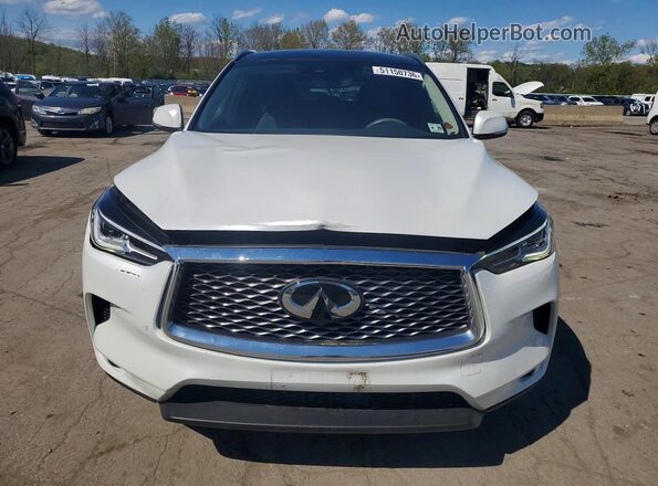 3PCAJ5BB7RF114587 2024 INFINITI QX50 White Դիմացի տեսք