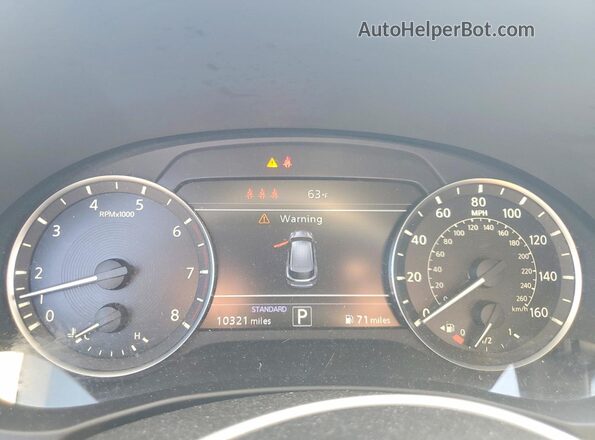 3PCAJ5BB7RF114587 2024 INFINITI QX50 White Սարքավորումների վահանակի տեսք