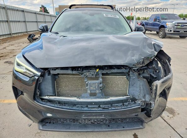 3PCAJ5BB9MF100876 2021 INFINITI QX50 Black Вид спереду