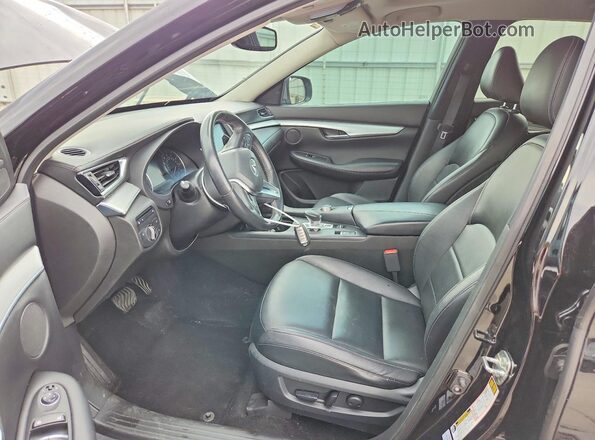 3PCAJ5BB9MF100876 2021 INFINITI QX50 Black Вид салону спереду