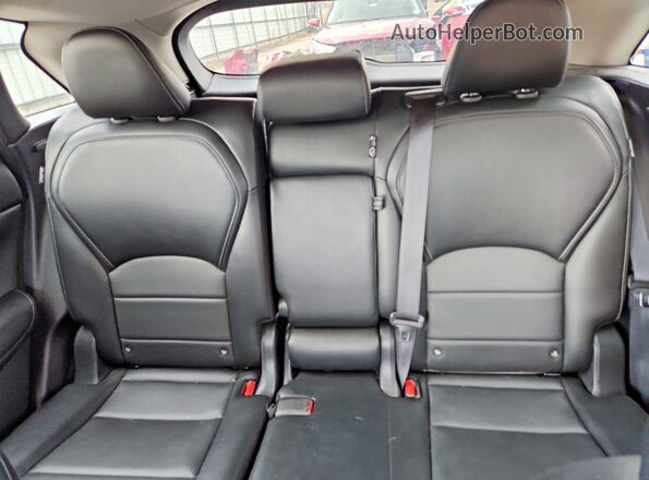 3PCAJ5BB9MF100876 2021 INFINITI QX50 Black Вид задніх сидінь