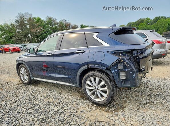 3PCAJ5BBXMF123051 2021 INFINITI QX50 Blue Rear left